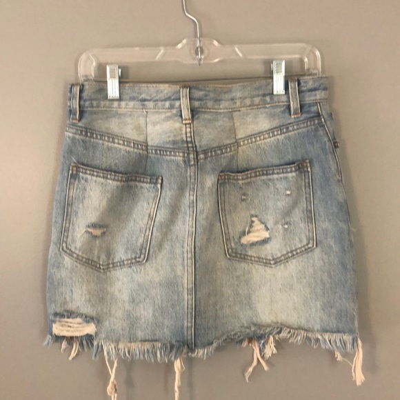 We The Free denim skirt - Picture 2 of 3